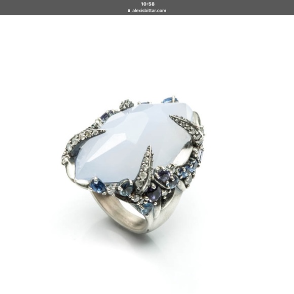 Alexis Bittar Mystic Marquis Edged Ring size 6.5 - Picture 3 of 7